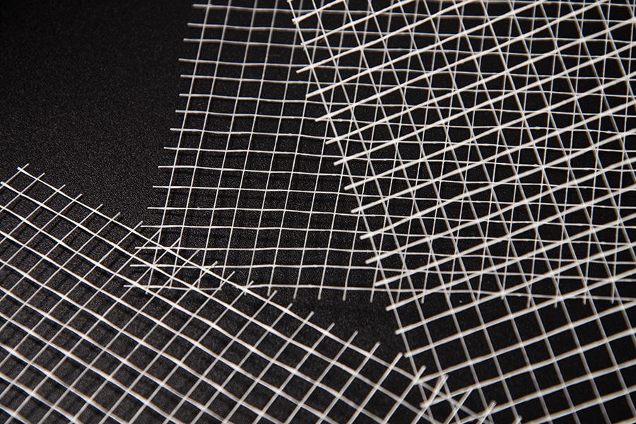 34 BQ 33 PVOH  glass fiber laid scrim 