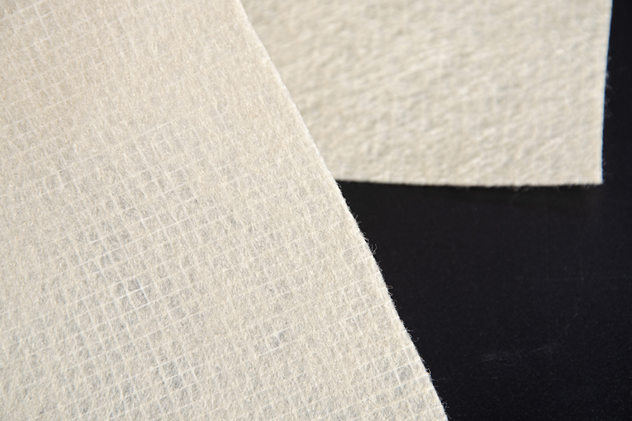 68 BQ 33 SBR double sided PET non woven fabric PES non-woven laminated